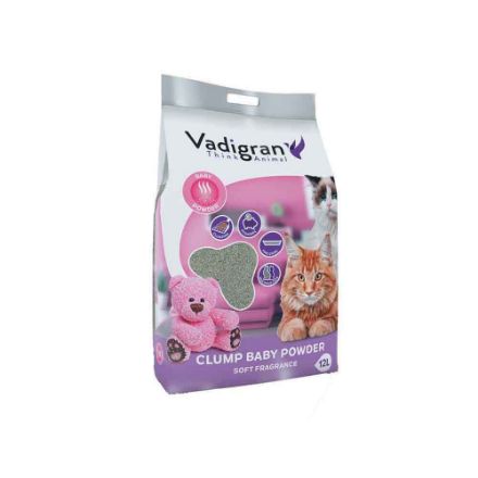 Agrandir l'image de Cat litter Bentonite Babypowder 12 kg-12L Image de Cat litter Bentonite Babypowder 12 kg-12L