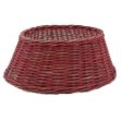 Image de Panier en rotin rouge
