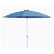 Image de Parasol droit Ø 270 cm bleu
