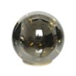 Image de Guirlande boule verre blanc 12cm-8Led