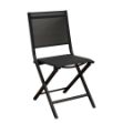 Image de Chaise THEMA pliante graphite/chiné noir