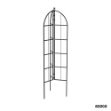 Image de obelisque pliable 3 panneaux avec boule de cuivre h 160 cm