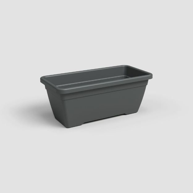 Image de JARDINIÈRE VENEZIA 40CM ANTHRACITE