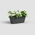 Image de JARDINIÈRE VENEZIA 40CM ANTHRACITE