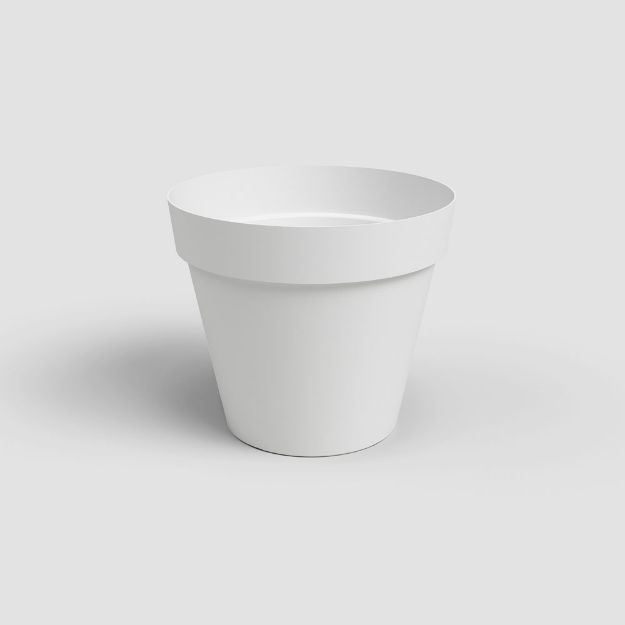 Image de POT CAPRI 25CM BLANC