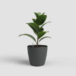 Image de POT SAN REMO MATE 42CM AUTO-ARROSAGE ANTHRACITE
