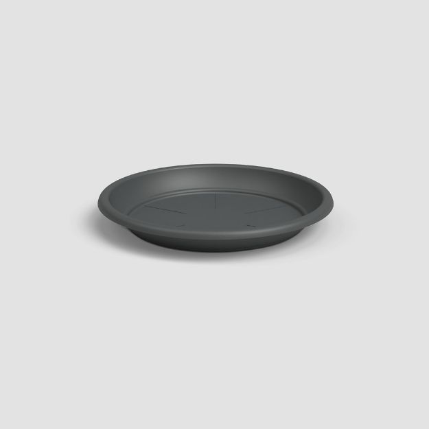 Image de SOUCOUPE RONDE 9,5CM ANTHRACITE