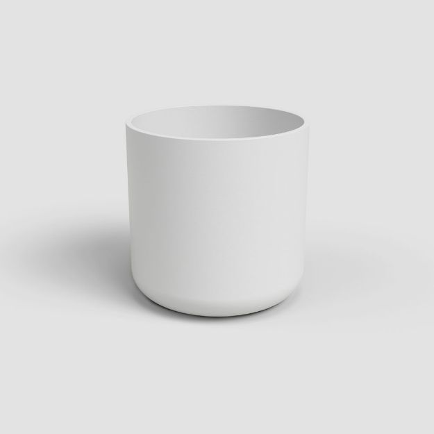 Image de CACHE-POT JUNO 12CM BLANC