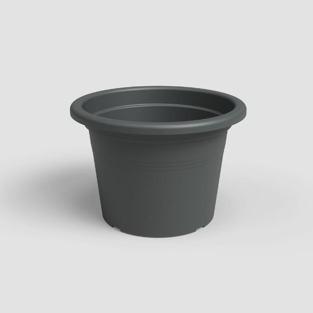 Image de POT VENEZIA CILINDRO 25CM ANTHRACITE
