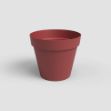Image de POT CAPRI 25CM ROUGE FONCÉ