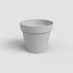 Image de POT CAPRI 25CM GRIS CLAIR