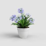 Image de POT CAPRI CAMPANA 35CM BLANC