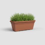 Image de JARDINIÈRE VENEZIA L 60CM terre