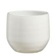 Image de Matteo pot ronde blanc - h27xd32cm - Mica