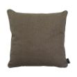 Image de Coussin décoratif avec passepoil taupe 50