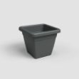 Image de POT VENEZIA CARRÉ 30CM ANTHRACITE