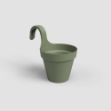 Image de POT CAPRI BALCON INDIVIDUEL 20CM VERT CENDRÉ